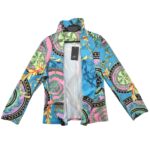 Marynarka Damska Wielokolorowa Wzór M 38 EU - zdjęcie 1