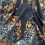 AX Paris Wzorzysta Sukienka L 40 EU - zdjęcie 2