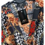 AX Paris Wzorzysta Sukienka L 40 EU - zdjęcie 3