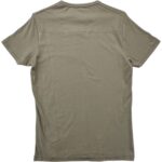 French Connection Męska Oliwkowa Koszulka z Subtelnym Logo S 36 EU - zdjęcie 3