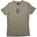 French Connection Męska Oliwkowa Koszulka z Subtelnym Logo S 36 EU - zdjęcie 1