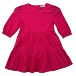 Matalan Różowa Dziecięca Sukienka z Haftem 110 CM 5 LAT - zdjęcie 1