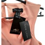 New Look Sukienka Damska Brzoskwiniowa Falbana S 36 EU - zdjęcie 2