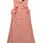 New Look Sukienka Damska Brzoskwiniowa Falbana S 36 EU - zdjęcie 1