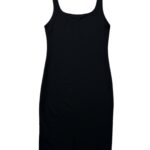 Zara Sukienka Damska Czarna Prosta Dopasowana L 40 EU - zdjęcie 3