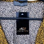 Papaya Sukienka z Wiskozy ze Zwiezęcym Wzorem L 40 EU - zdjęcie 2