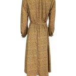 Papaya Sukienka Damska Wzór Zwierzęcy Zwiewna Żółta XL 42 EU - zdjęcie 2