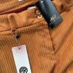 Adorable Spodnie Damskie Sztruksowe Karmelowe XL 42 EU - zdjęcie 2