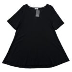 Amir Fashion Sukienka Tunika Damska Czarna Klasyczna - zdjęcie 1