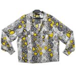 FF Koszula w Wężowy Wzór 46 EU - zdjęcie 1