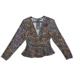 Primark Bluzka w Wężowy Wzór S 36 EU - zdjęcie 1