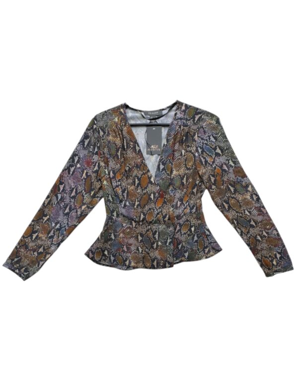 Primark Bluzka w Wężowy Wzór S 36 EU