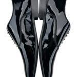 Dune London Buty Męskie Wizytowe Lakierowane Eleganckie Czarne Rozmiar 45 - zdjęcie 2