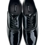 Dune London Buty Męskie Wizytowe Lakierowane Eleganckie Czarne Rozmiar 45 - zdjęcie 3