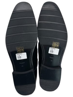 Dune London Buty Męskie Wizytowe Lakierowane Eleganckie Czarne Rozmiar 45 - zdjęcie 4