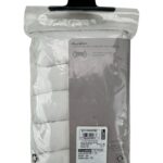 MS Majtki Damskie x 5 Full Briefs Mikrofibra Białe XXL 44 EU - zdjęcie 2