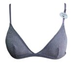 Primark Bralet Zestaw Stanik Majtki Lilac Brokat XXS 32 EU - zdjęcie 2
