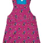 JoJo Maman Bébé Sukienka Ogrodniczka 18 24 Msc Bawełna Różowa - zdjęcie 1