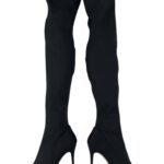 Topshop Muszkieterki Damskie Czarne Na Obcasie 39 - zdjęcie 2