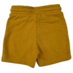 Musztardowe Bawełniane Szorty Dziecięce 12 - 18 MSC - zdjęcie 2
