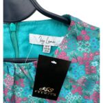 Ivy Lane Sukienka Damska Długa Niebieska Kwiaty S 36 EU - zdjęcie 2