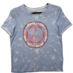 Primark Cares Koszulka Tie Dye Niebieska 11 12 Lat 152 CM - zdjęcie 1