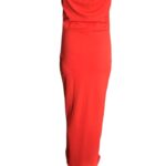 Boohoo Sukienka Damska Pomarańczowa Maxi L 40 EU - zdjęcie 3