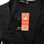 Boohoo Kombinezon Damski Czarny M 38 EU - zdjęcie 1