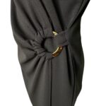 Kaleidoscope Sukienka Czarna Marszczenie Klamra XXL 44 EU - zdjęcie 2