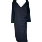 Kaleidoscope Sukienka Czarna Marszczenie Klamra XXL 44 EU - zdjęcie 1