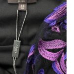 Alexon Czarna Elegancka Sukienka Haftowana L 40 EU - zdjęcie 3