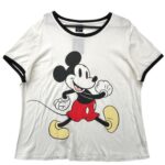 Disney Mickey Mouse Koszulka Damska Biała XXL 44 EU - zdjęcie 1