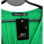 Boohoo Kombinezon Damski Zielony Plisowany 50 EU - zdjęcie 2