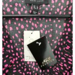 New Look Sukienka Damska Czarna Różowe Groszki S 36 EU - zdjęcie 2