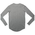 Siksilk Damska Szara Bluza z Długim Rękawem i Logo - zdjęcie 3