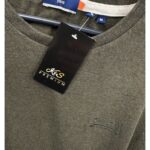 Superdry Męska Koszulka Khaki z Długim Rękawem M 38 EU - zdjęcie 2