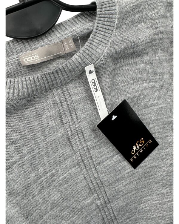 Asos Szary Damski Sweter Oversize XL 42 EU