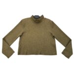 Zara Oliwkowy Sweter z Golfem L 40 EU - zdjęcie 1