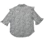 FF Koszula Damska Biała Czarne Kropki L 40 EU - zdjęcie 3