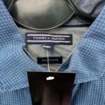 Tommy Hilfiger Koszula Męska Niebieska Wzór M 38 EU - zdjęcie 2