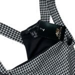 New Look Ogrodniczki Damskie Pepitka Czarny Biały XL 42 EU - zdjęcie 3