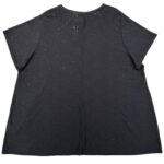 Yours Koszulka Bluzka Damska Ażurowa Czarna 54 56 EU - zdjęcie 3