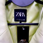 Zara Marynarka Damska Zielona XS 34 EU - zdjęcie 2