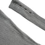 River Island Szary Asymetryczny Sweter M 38 EU - zdjęcie 4