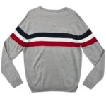 Primark Sweter Męski Szary Z Paskami L 40 EU - zdjęcie 3