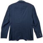 Remus Uomo Marynarka Granatowa w Krate M 38 EU - zdjęcie 3