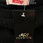 Miss Pap Sweter Damski Czarny S 36 EU - zdjęcie 2