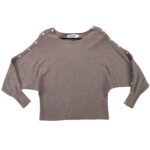 Amber Sweter Damski Brązowy S 36 EU - zdjęcie 1