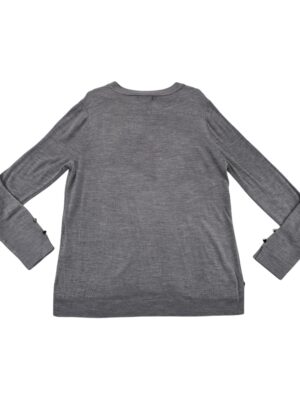 Primark Szary Damski Sweter z Guzikami XL 42 EU - zdjęcie 3