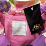 Next Płaszcz Dziecięcy Kwiatowy 116 CM 5 6 LAT - zdjęcie 2